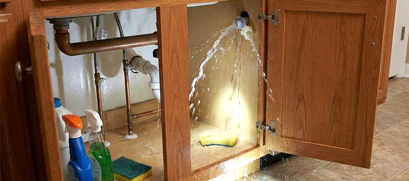 Water Pipe Leaking In Kitchen Plumbing Emergency