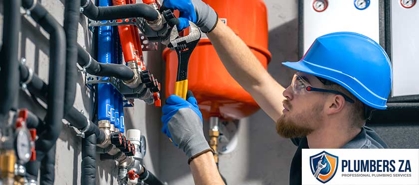Commercial plumbing installation services for offices, restaurants and business buildings in Gauteng