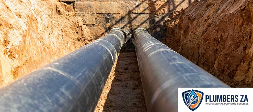 Sewer line plumbing repairs in Gauteng fixing blocked sewer pipes and preventing water damage